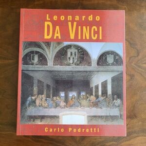 Leonardo Da Vinci Art Book by Carlo Pedretti